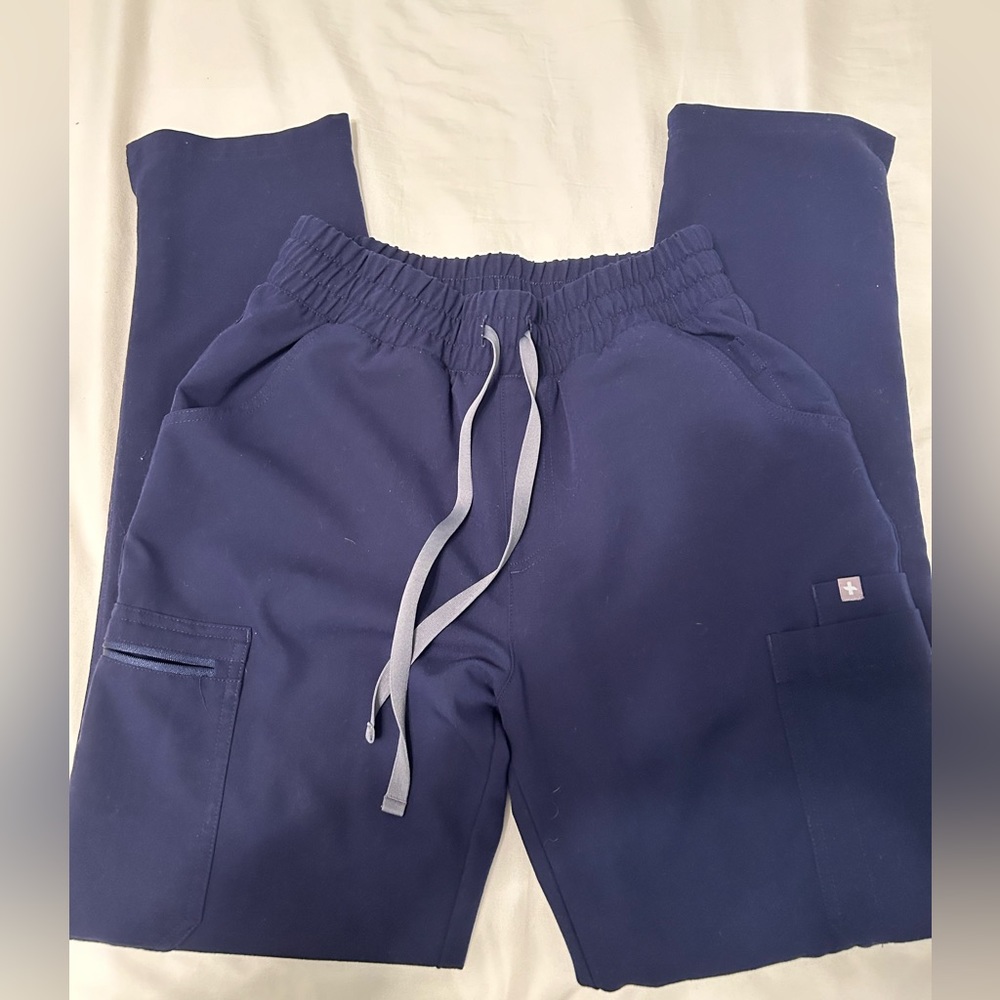 Woman’s high wasted figs scrub pants yola XS